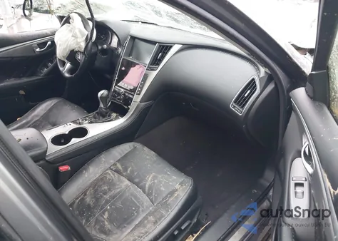 2014 Infiniti Q50 Premium z USA, uszkodzony, nr VIN JN1BV7AR7EM690235